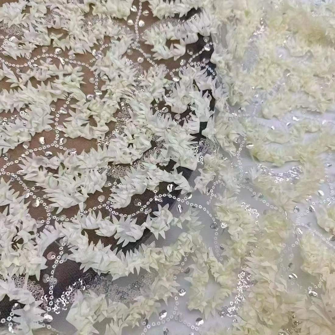 Embroidered Lace — HT-8769 — vista 5