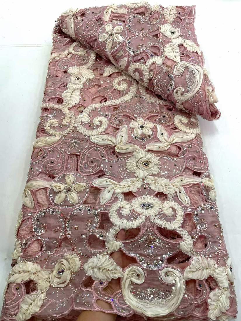 Embroidered Lace — XC-8296 — عرض 5