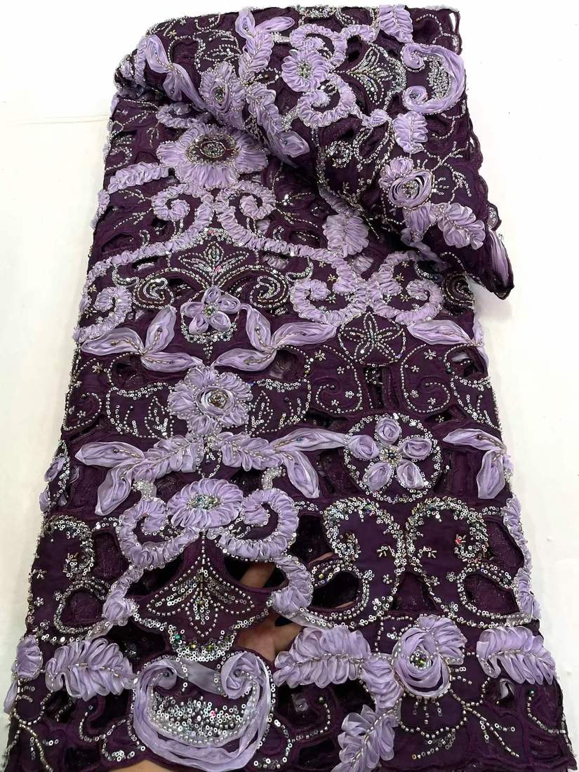 Embroidered Lace — XC-8296 — عرض 6