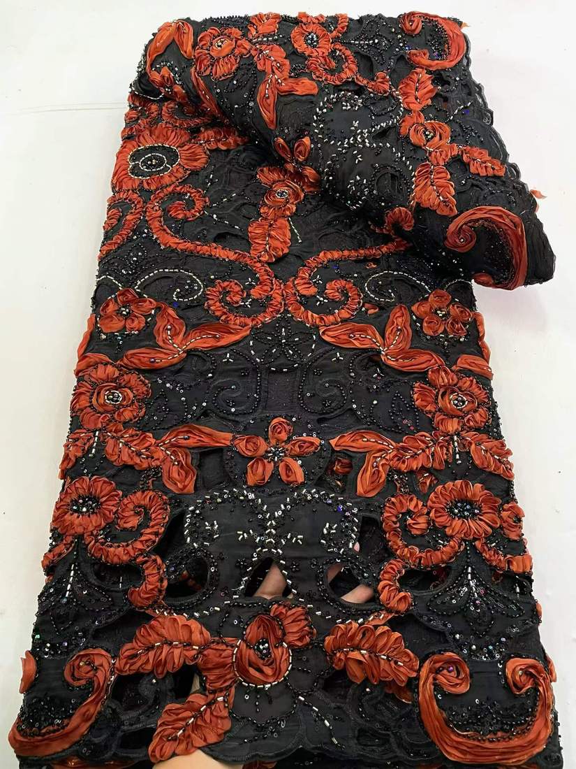 Embroidered Lace — XC-8296 — عرض 8