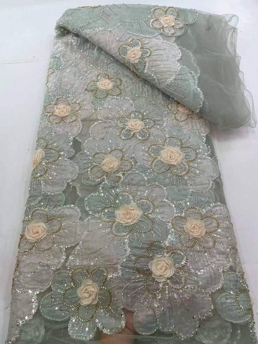 Embroidered Lace — XC-SG0603 — view 3