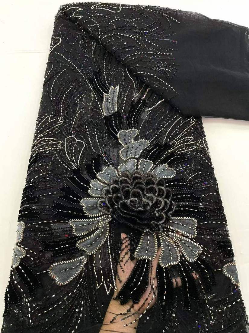 Embroidered Lace — XC-SG0633 — view 3