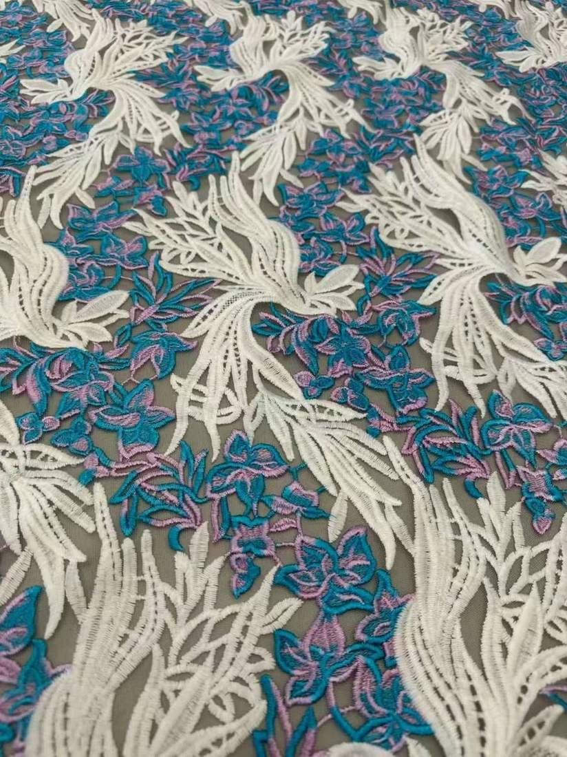 Embroidered Lace — JCH-1213 — Embroidered Lace — JCH-1213