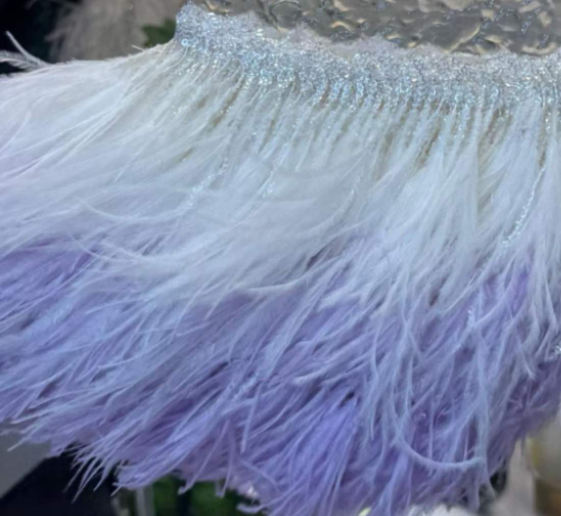 Feather Fringe Trim — 803 — عرض 6