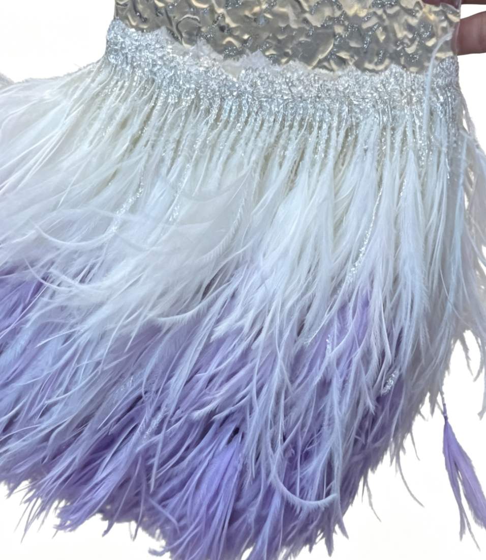 Feather Fringe Trim — YMW-803 — vista 4