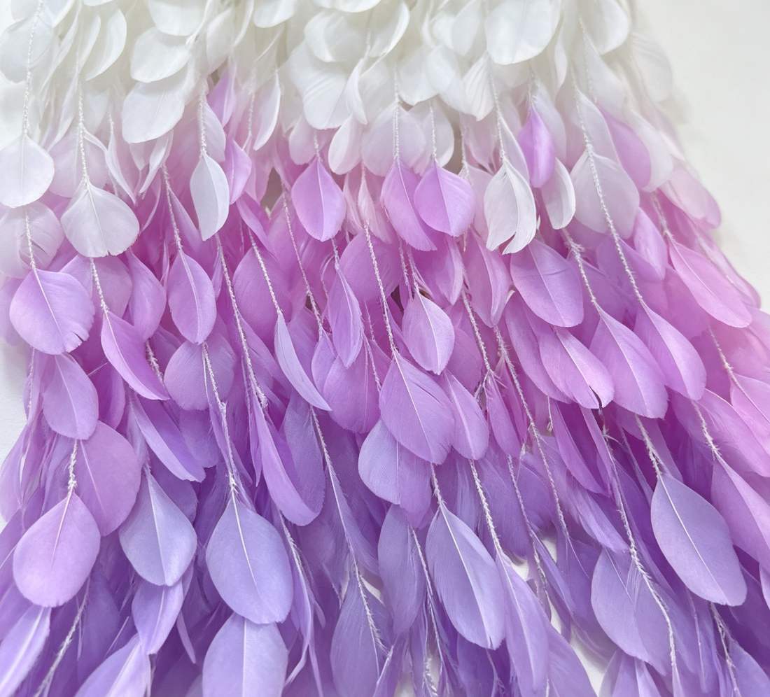 Feather Fringe Trim — YMW-YMW002 — عرض 6