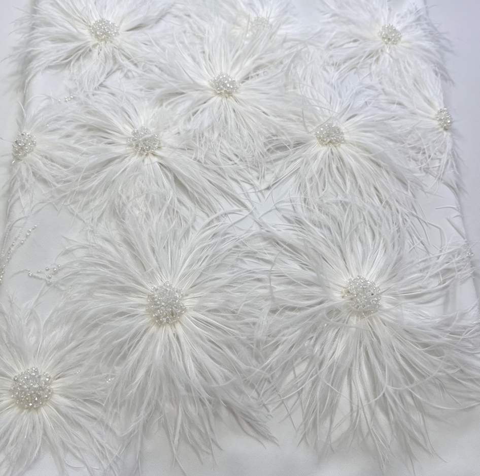 Feather Fringe Trim — YMW-YMW005 — vista 4