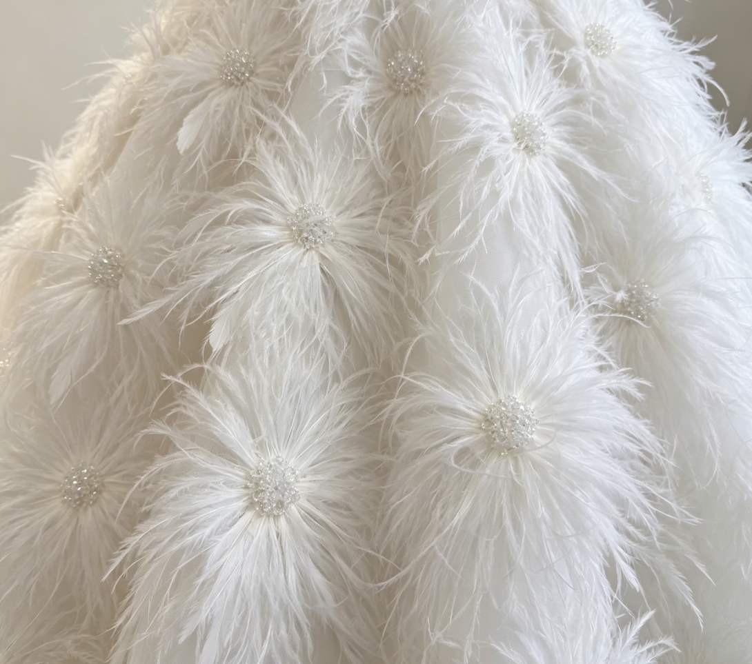 Feather Fringe Trim — YMW-YMW005 — vista 5