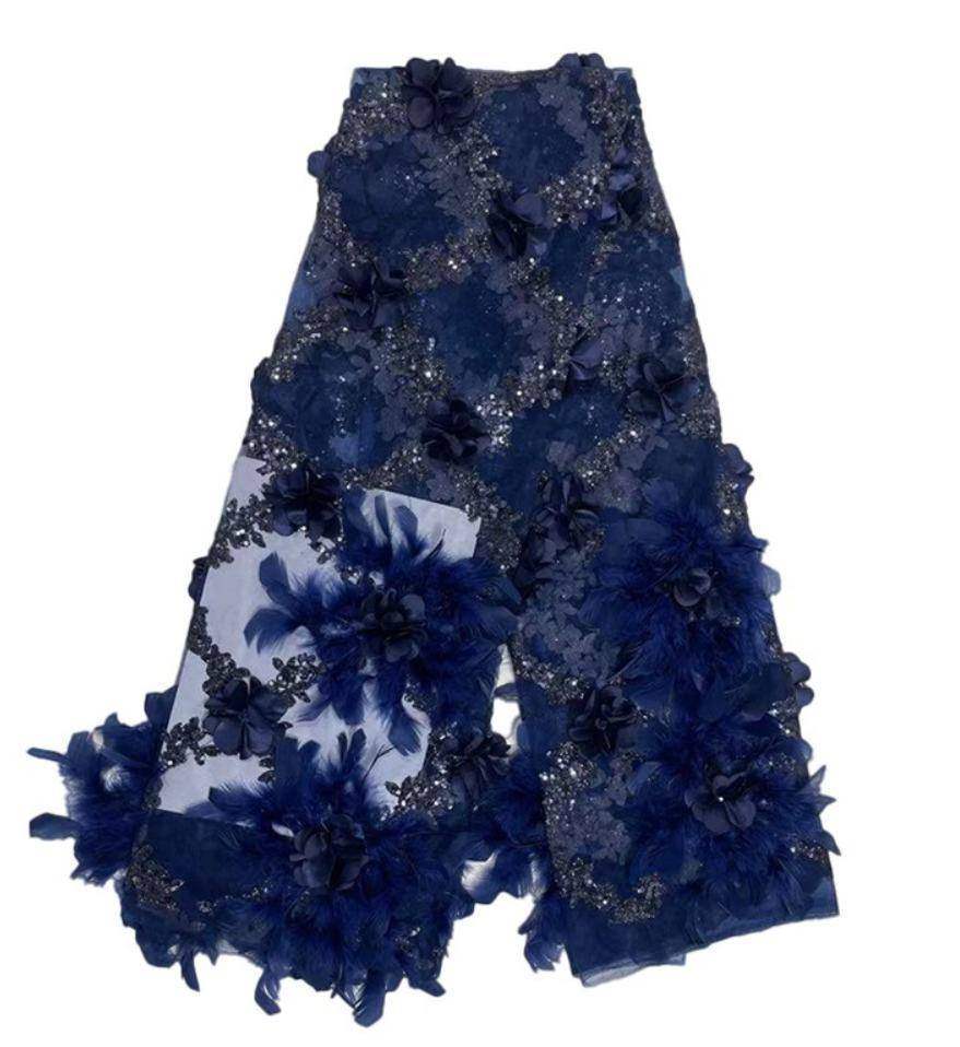 Feather Fringe Trim — YMW-YMW015 — Feather Fringe Trim — YMW-YMW015