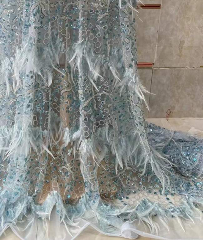 Feather Fringe Trim — YMW-YMW019 — vista 6