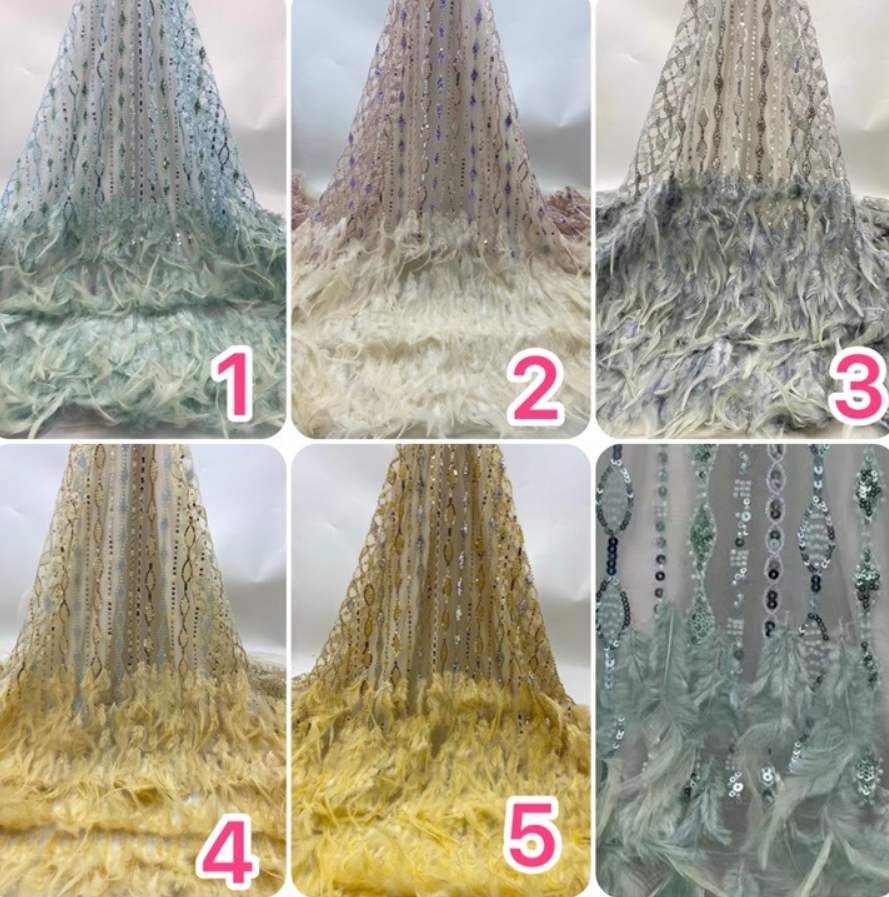 Feather Fringe Trim — YMW-YMW020 — vista 6
