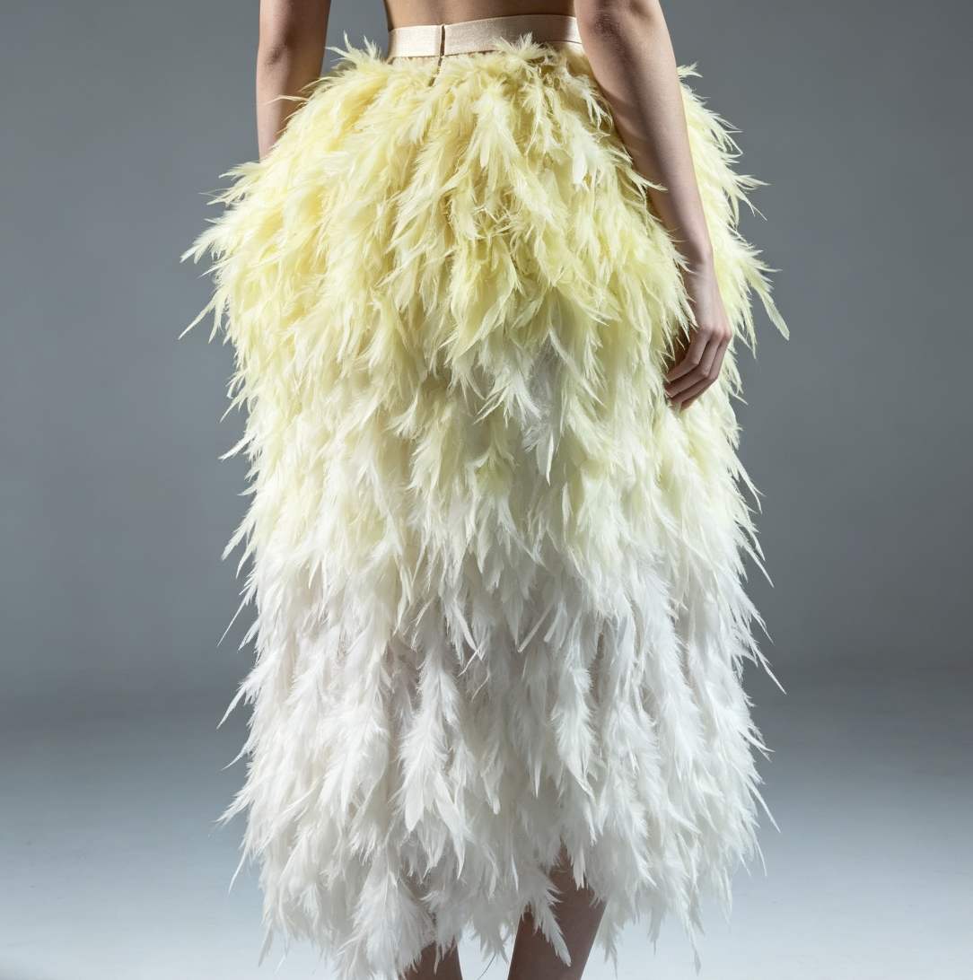 Feather Fringe Trim — YMW-YMW022 — عرض 6