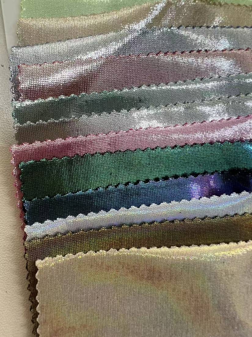 Metallic Foil Satin — view 3