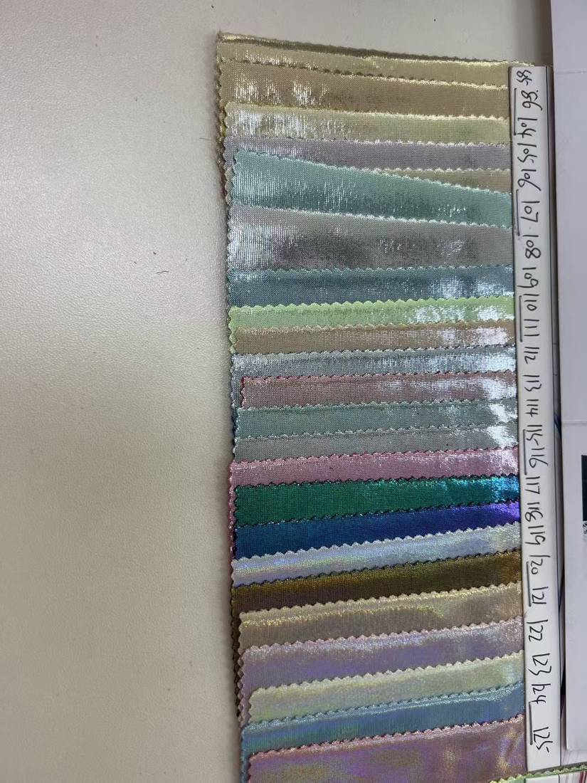 Metallic Foil Satin — view 5